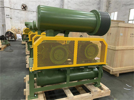 60KPA 1750 obr./min Three Lobe Roots Blower Army Green do akwakultury