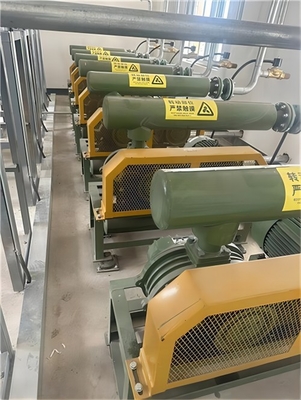 7000mmAq Dmuchacz RPM1250 37KW Dmuchacz trójkolorowy dla przemysłu celulozowego i papierniczego