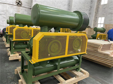 60KPA 1750 obr./min Three Lobe Roots Blower Army Green do akwakultury