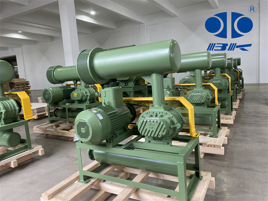 11kw 5,1m3 / min 60kpa Roots Rotary Lobe Dmuchawa 1750 obr./min Dn65 3 "Mała pojemność