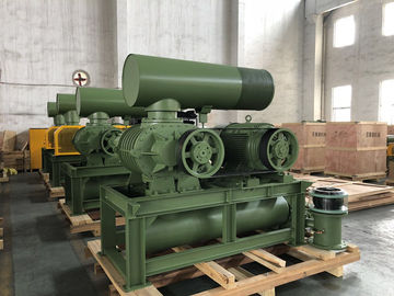 DN200 Trzygłosowy dmuchacz korzeni 30-132KW 80KPA Dmuchacz obrotowy chłodzący powietrze