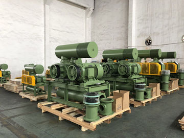 DN200 Trzygłosowy dmuchacz korzeni 30-132KW 80KPA Dmuchacz obrotowy chłodzący powietrze