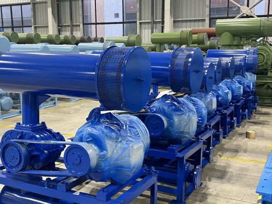 100 4-calowa średnica portu Roots Typ Dmuchawa Wysoka wydajność Niskie zużycie energii