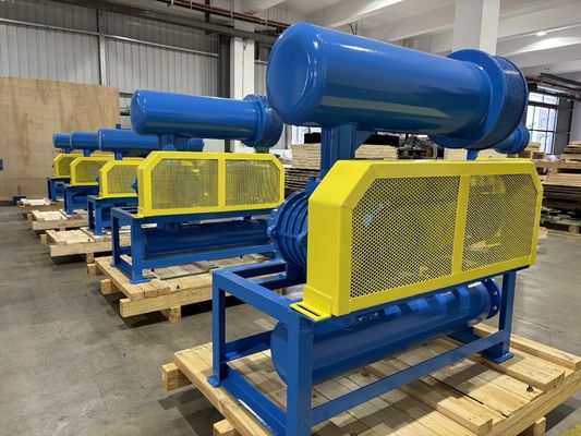 100 4-calowa średnica portu Roots Typ Dmuchawa Wysoka wydajność Niskie zużycie energii