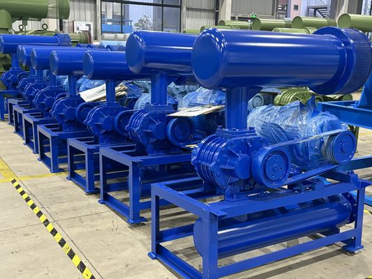 100 4-calowa średnica portu Roots Typ Dmuchawa Wysoka wydajność Niskie zużycie energii