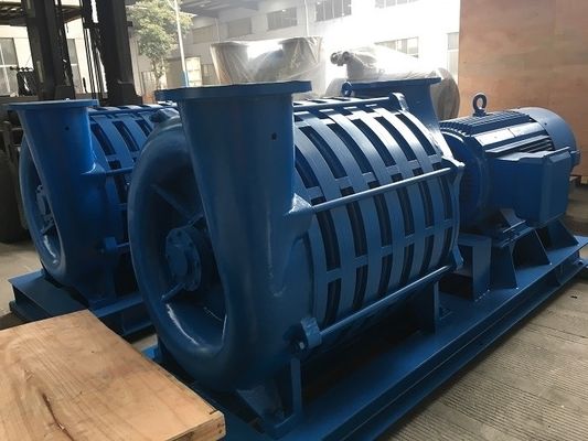 Input Flow 35m³/min, Pressure 39.2-68.6KPa, Water Treatment Multi-stage Centrifugal Blower