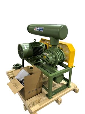 Przemysłowa pompa próżniowa do dmuchania korzeni z zakresem prędkości obrotowej od 850 do 1800 obr./min. do dostarczania powietrza próżniowego w różnych sektorach