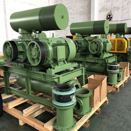 Ciśnienie tłoczenia 80 Kpa Roots Dmuchawa powietrza Żeliwo 3 Lobe Rotary 40m3 / min