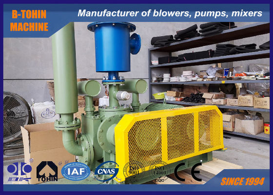 DN100 4 "8,7 m3 / min -60KPA 18,5KW Roots Pompa dmuchawy