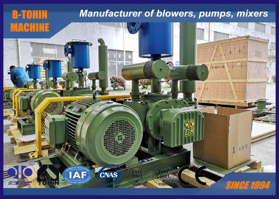 DN125 5 "12,37m3 / min 22KW -65KPA Roots Vacuum Pump
