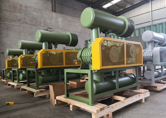 Żeliwo o dużej wydajności 3600 m3 / godzinę Roots Rotary Lobe Dmuchawa