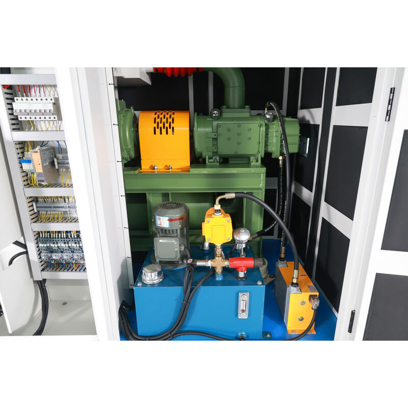 BLG127B, DN100, 2000-3300 obr./min, Inteligentne sterowanie PLC, Wygodny w zarządzaniu eksploatacją, Samonapędzany dmuchawa śrubowa