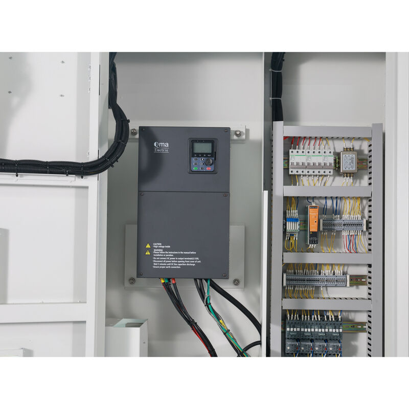 BLG300RB-II, Średnica króćca DN300, Przepływ powietrza 55,3-98,9 m³/min, Moc silnika 110-250 kW Dmuchawa śrubowa