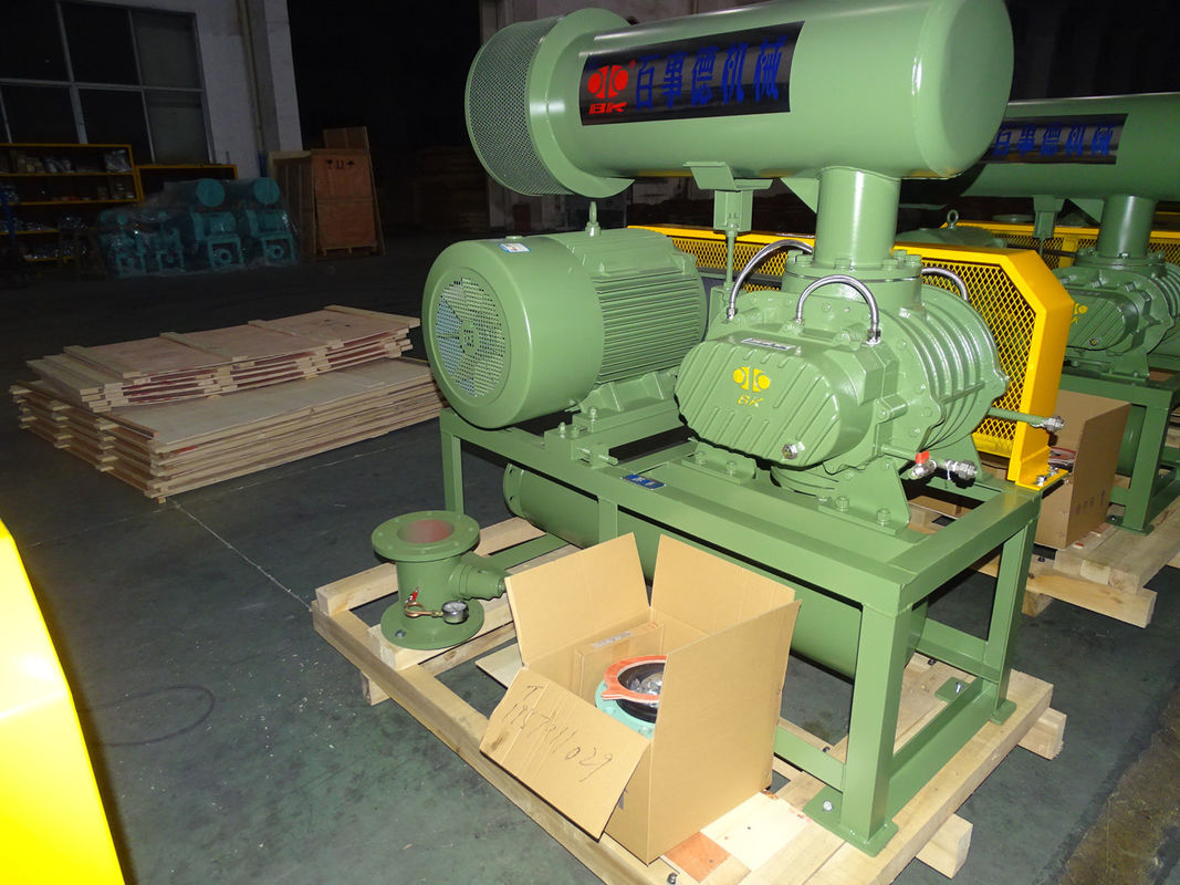 100 Kpa 20 m3 / min 6 "55 Kw żeliwna mini dmuchawa korzeniowa z trzema płatami