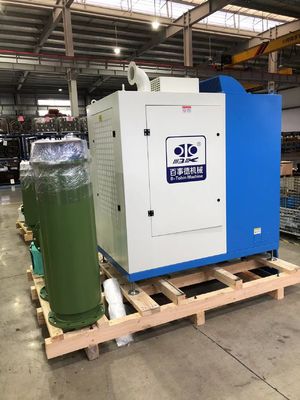 Dmuchawa odśrodkowa z zawieszeniem turbodoładowanym